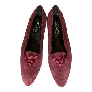 Nuovo Nicar Creazioni Suede Shoes NEW Size 8B flats loafers NEW